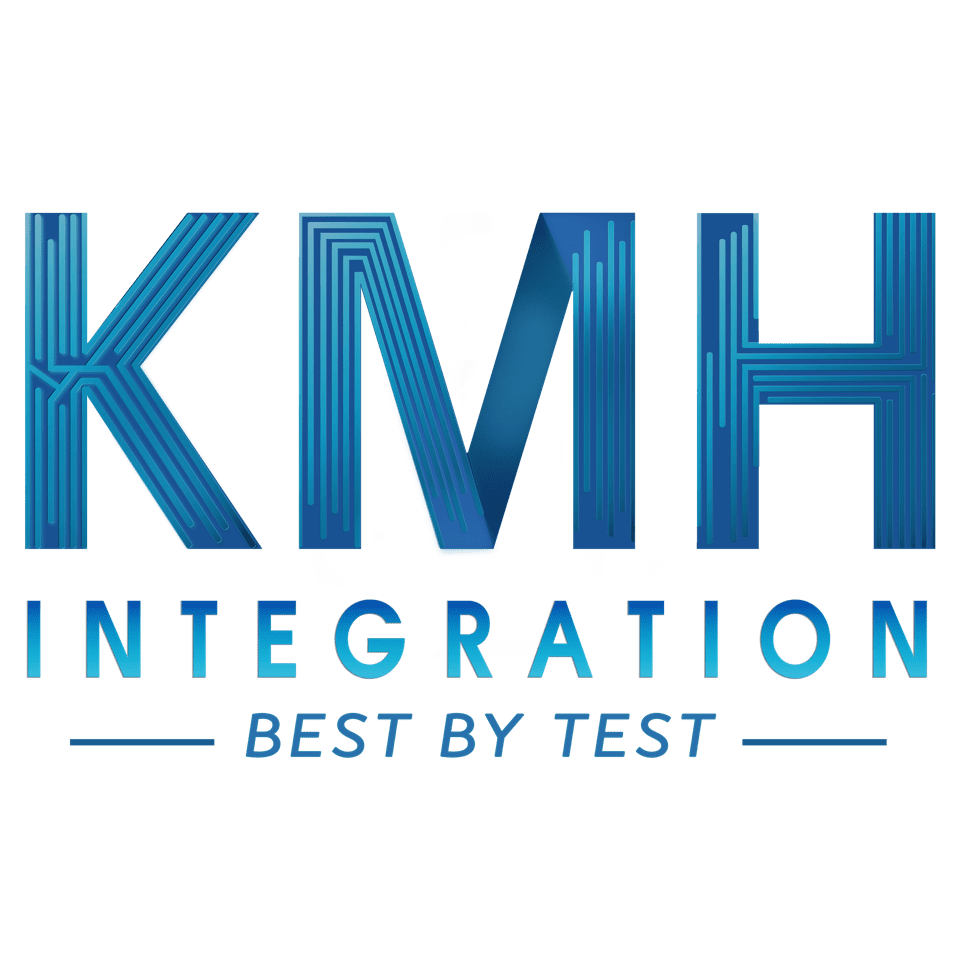 A logo of kmh integration