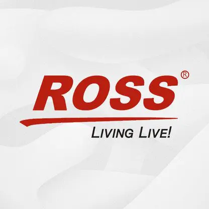 A ross logo is shown on top of a white background.