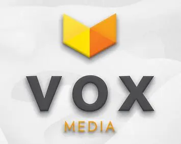 A logo of vox media, which is an advertising agency.